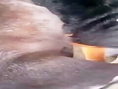 Penetration through the slit in the costume
